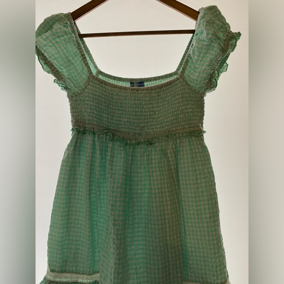 Urban Outfitters Dresses & Skirts - Urban Outfitters marseille gingham mint mini dress